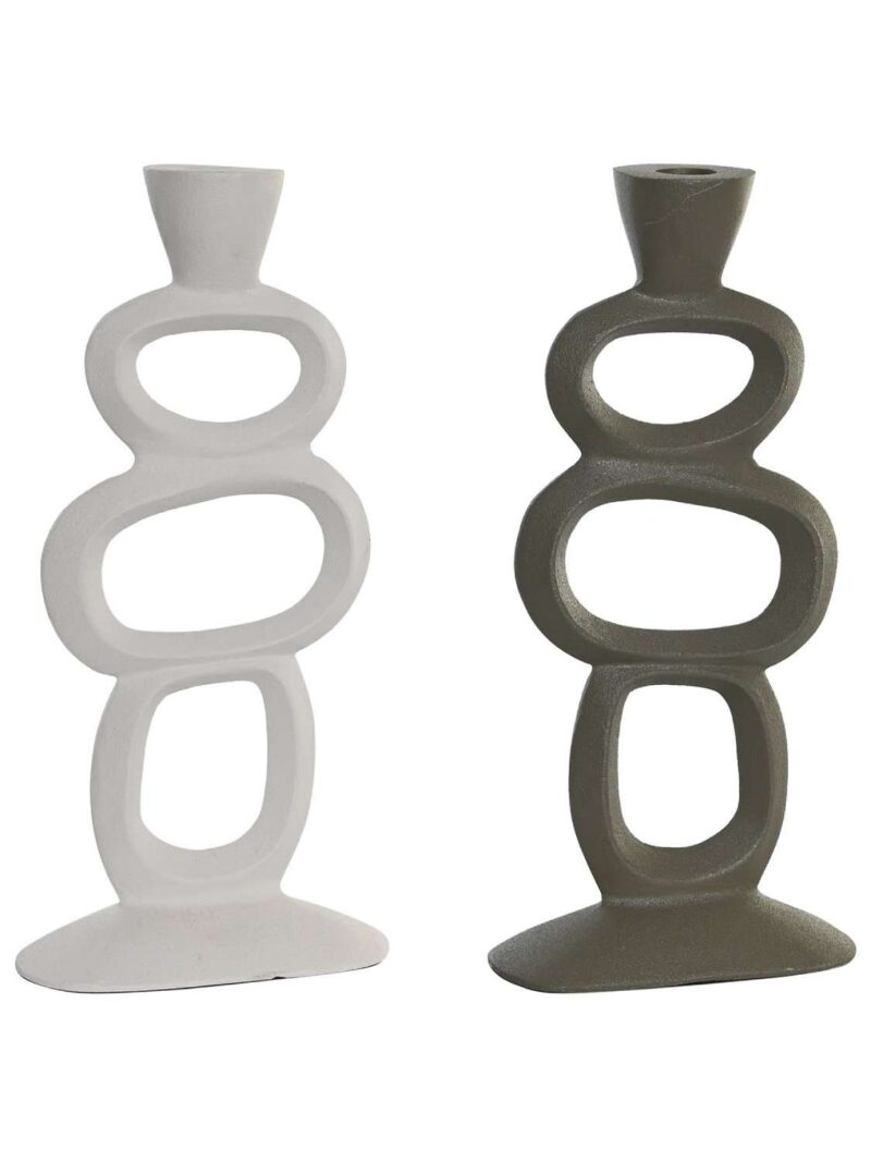Candelabro In Alluminio Modello Astratto