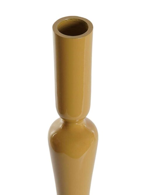 Candelabro in Alluminio Laccato 10x10x41 cm