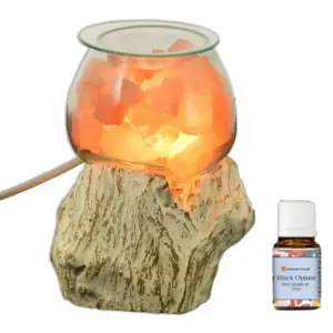 Lampada Diffusore Essenze UNIKO con Sale dell'Himalaya
