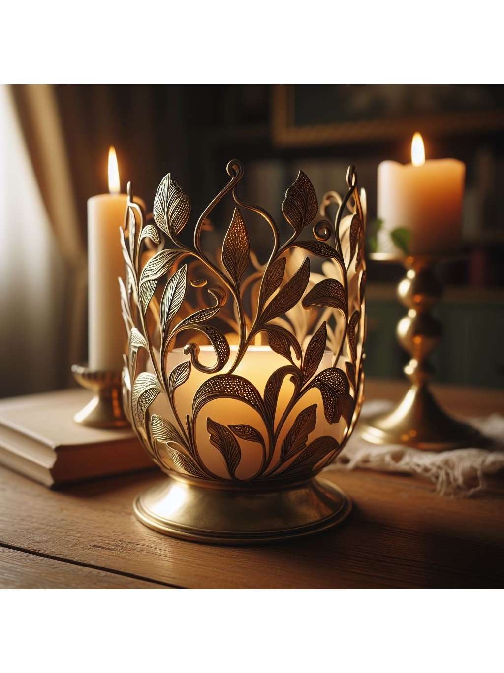 candelabri categoria Portacandela Fragole in Metallo 1 Posto – Eleganza e Stile Rustico
