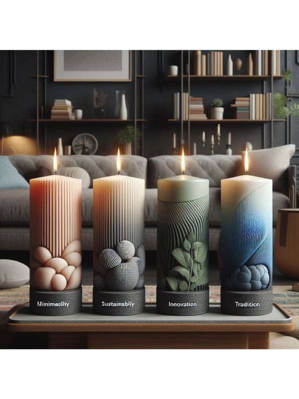 candele categoria Portacandele in Metallo Dorato a Forma di Albero di Natale con Stella e Ramoscelli