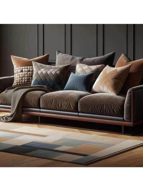Tappeto Rotondo in Juta e Cotone Diametro 120 cm - Design Naturale ed Elegante