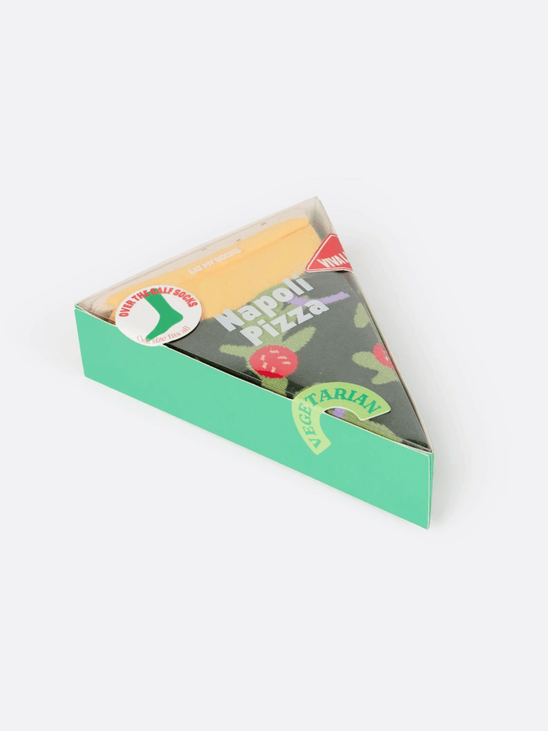 Emsnocpinv Calze Napoli Pizza Vegan