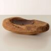 Antico Portacandela Kiliwa In Legno Naturale Riciclato