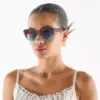Cchiali Da Sole Donna Claudia Big Cat Eye Okkia