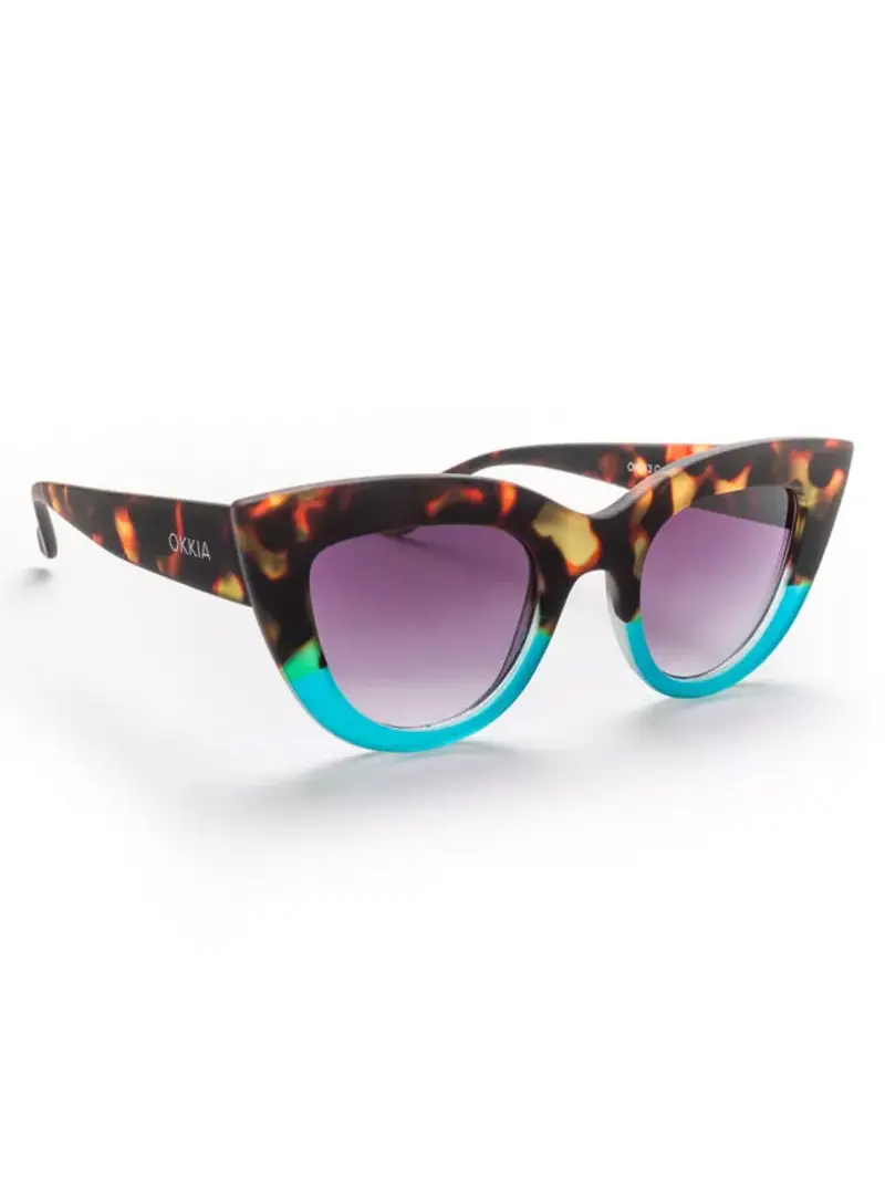 Cchiali Da Sole Donna Claudia Big Cat Eye Okkia