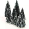 Assortimento 21 Pini Villaggio Di Natale Lemax
