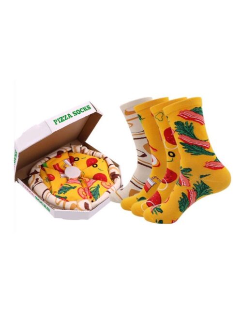 Set Regalo Calzini Pizza XXL 4in1