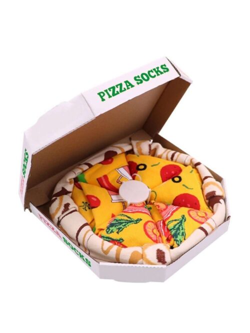 Set Regalo Calzini Pizza XXL 4in1