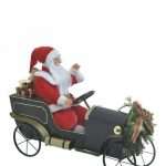 Auto Decorativa con Babbo Natale