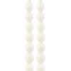 Coppia Candele Borraccia In Paraffina Bianco H31