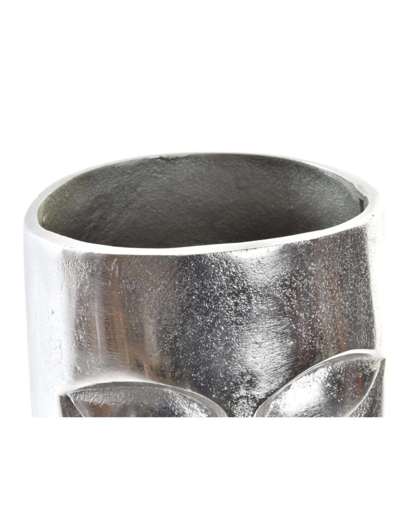 Vaso Viso In Alluminio Platino