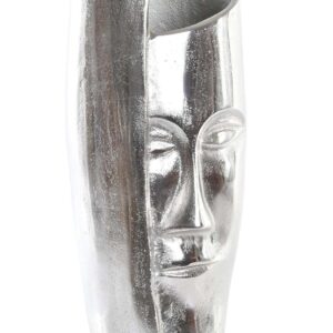 Vaso Viso in Alluminio Platino h31