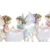 Figura In Resina Fatine Su Cuore
