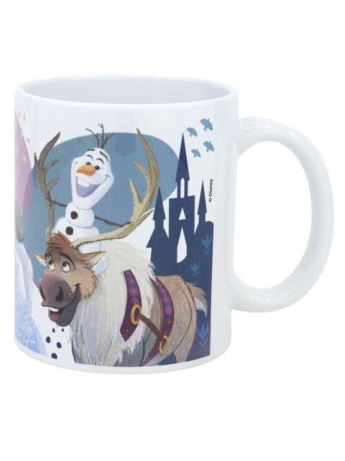 Tazza in Ceramica Illusion Sublimazione Frozen II Design 2
