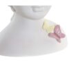 Vaso Testa Di Donna Con Fiori Sui Capelli In Porcellana