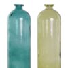 Giara In Vetro Riciclato Color Azzurro Verde H43