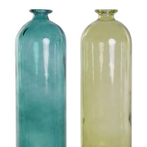 Vaso in Vetro Trasparente 14x14x30 cm