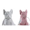Lampada Tavolo Cane Bulldog In Resina Colorato
