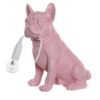 Lampada Tavolo Cane Bulldog In Resina Colorato
