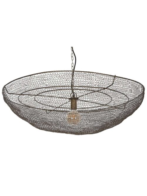 Lampadario da Soffitto in Maglia di Ferro