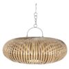 Schermo In Bamboo Naturale Per Lampadario A Soffitto