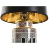 Lampada Da Tavolo In Porcellana Con Disegni Di Porte H68