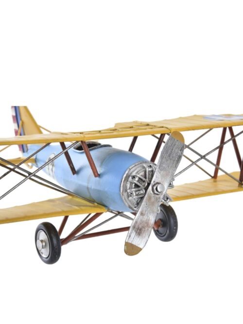 Decorazione in Metallo Aeroplanino Vintage