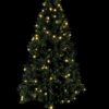Albero Di Natale Verde Con Luci Led 210 Cm