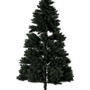 Albero di Natale Verde con Luci LED 210 cm