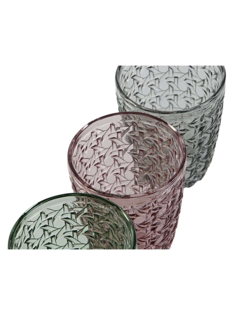 Set Di 6 Bicchieri Sollievo In Cristallo 3 Colori