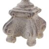 Candelabro Imponente In Resina Antichizzata