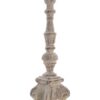 Candelabro Imponente In Resina Antichizzata