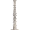 Candelabro Mango Invecchiato Decapato E Metallo