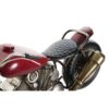Orologio Da Tavolo Moto Vintage In Ferro E Cristallo
