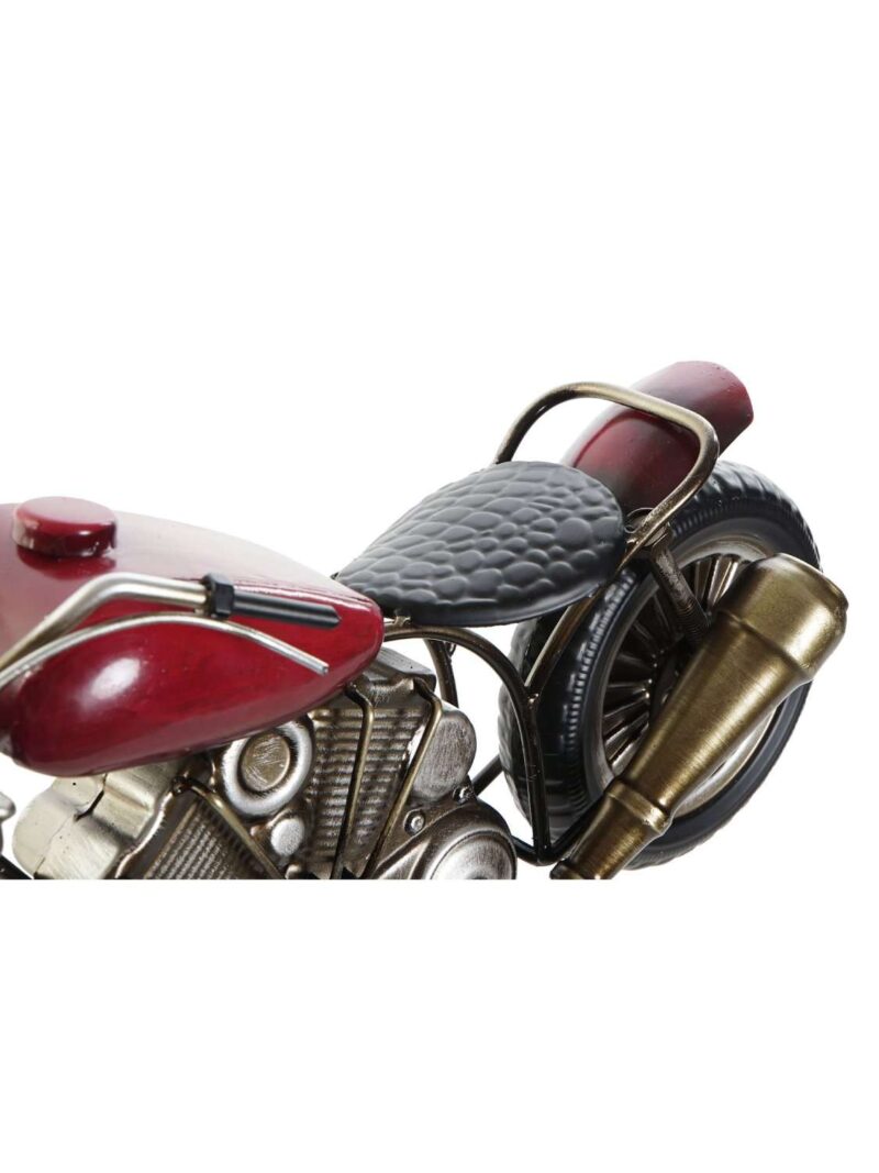 Orologio Da Tavolo Moto Vintage In Ferro E Cristallo