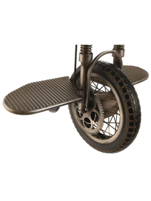 Orologio da Parete in Metallo Stile Moto Antica