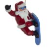 Decorazione Natalizia per Albero Babbo Natale con Snowboard