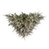 Albero di Natale con Neve Artificiale e Luci a Soffitto LED