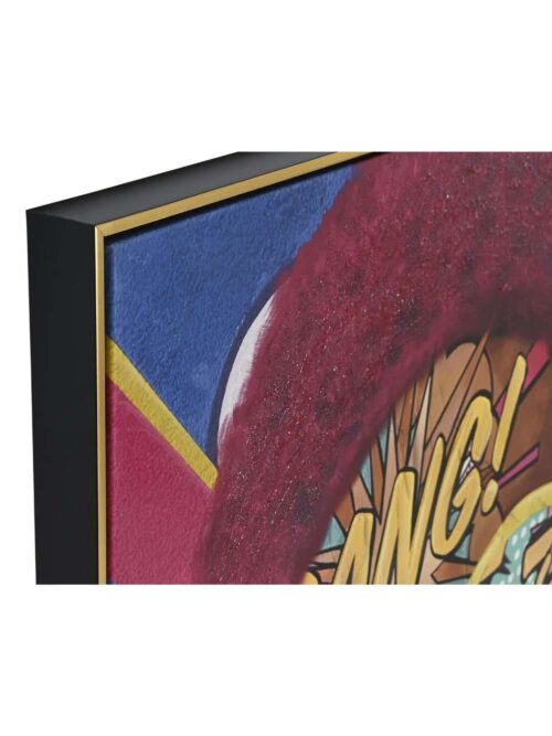 Quadro Figura di Donna Pitturato a Mano in Stile Pop Moderno