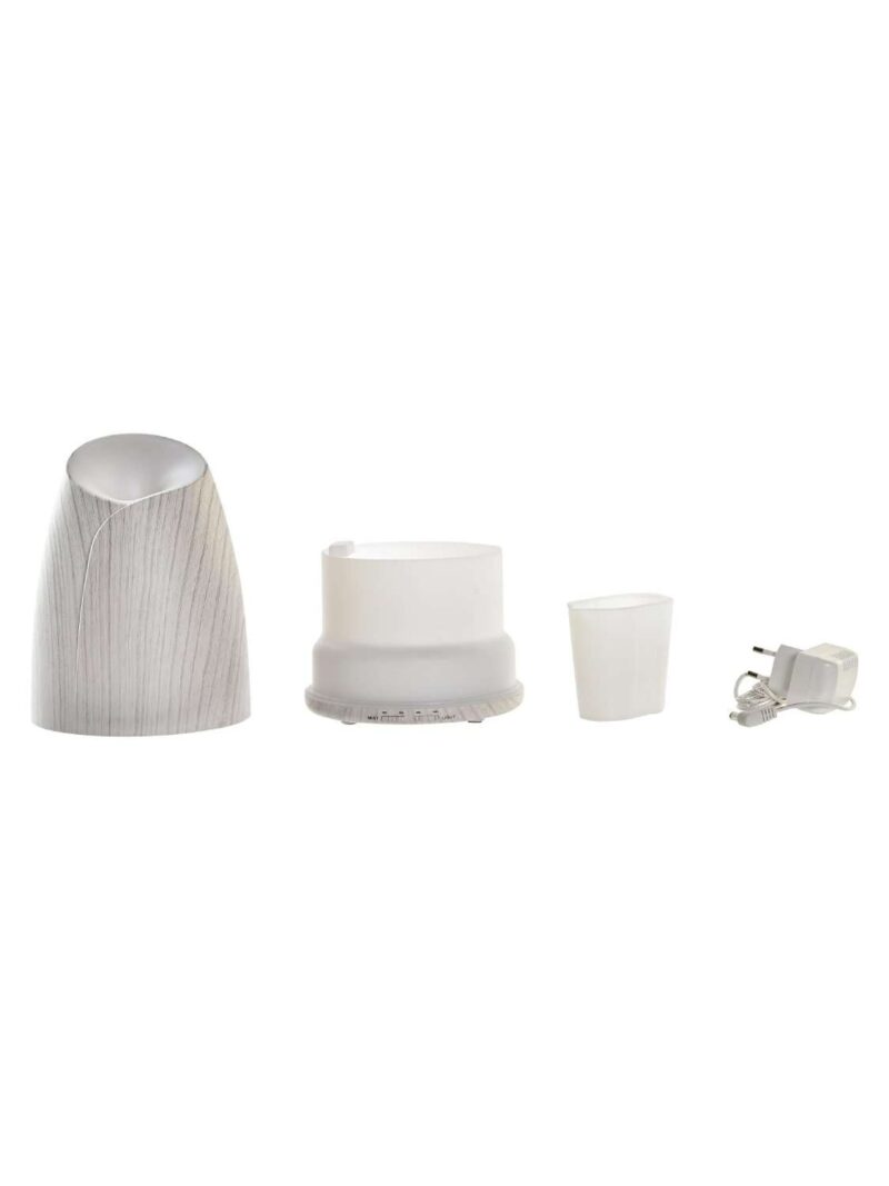 Aroma Diffusore Led 500Ml Legno Bianco
