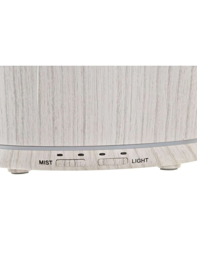 Aroma Diffusore Led 500Ml Legno Bianco