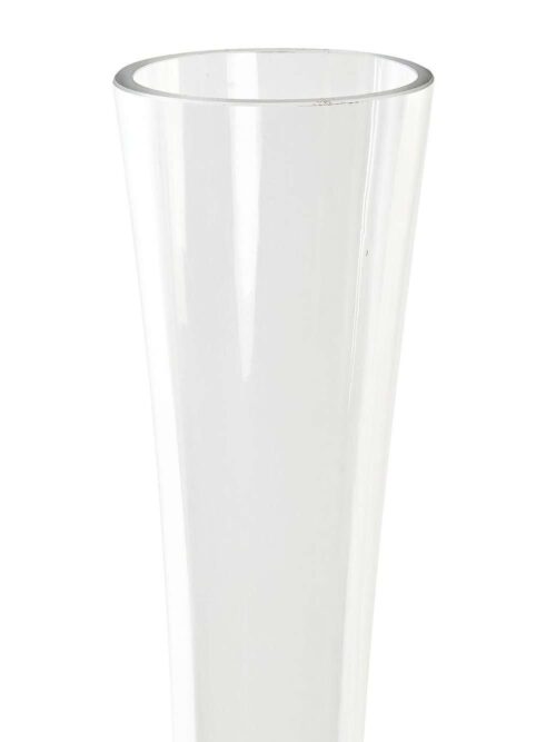 Vaso Monofiore in Cristallo Trasparente