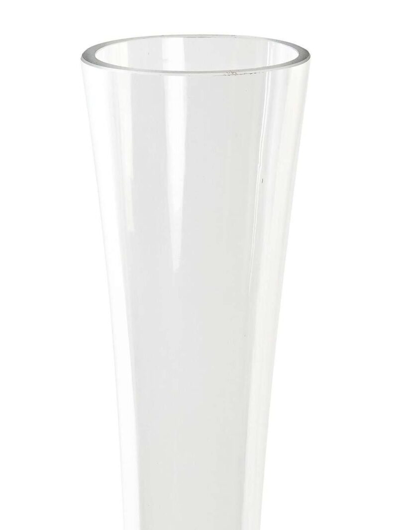 Vaso Monofiore In Cristallo Trasparente