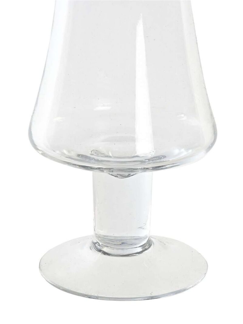 Vaso Monofiore In Cristallo Trasparente