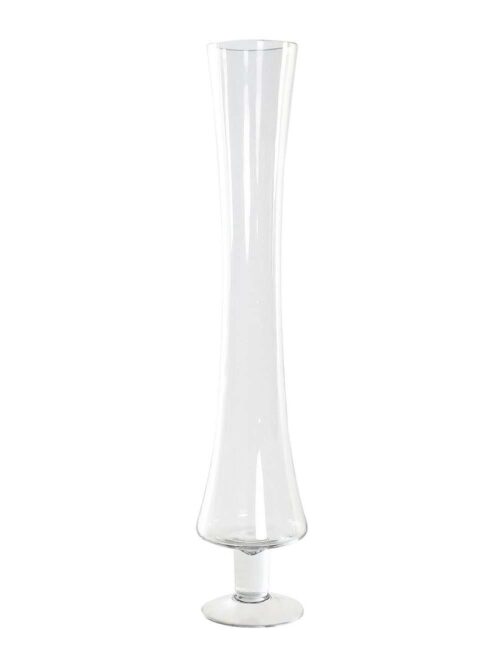 Vaso Monofiore in Cristallo Trasparente