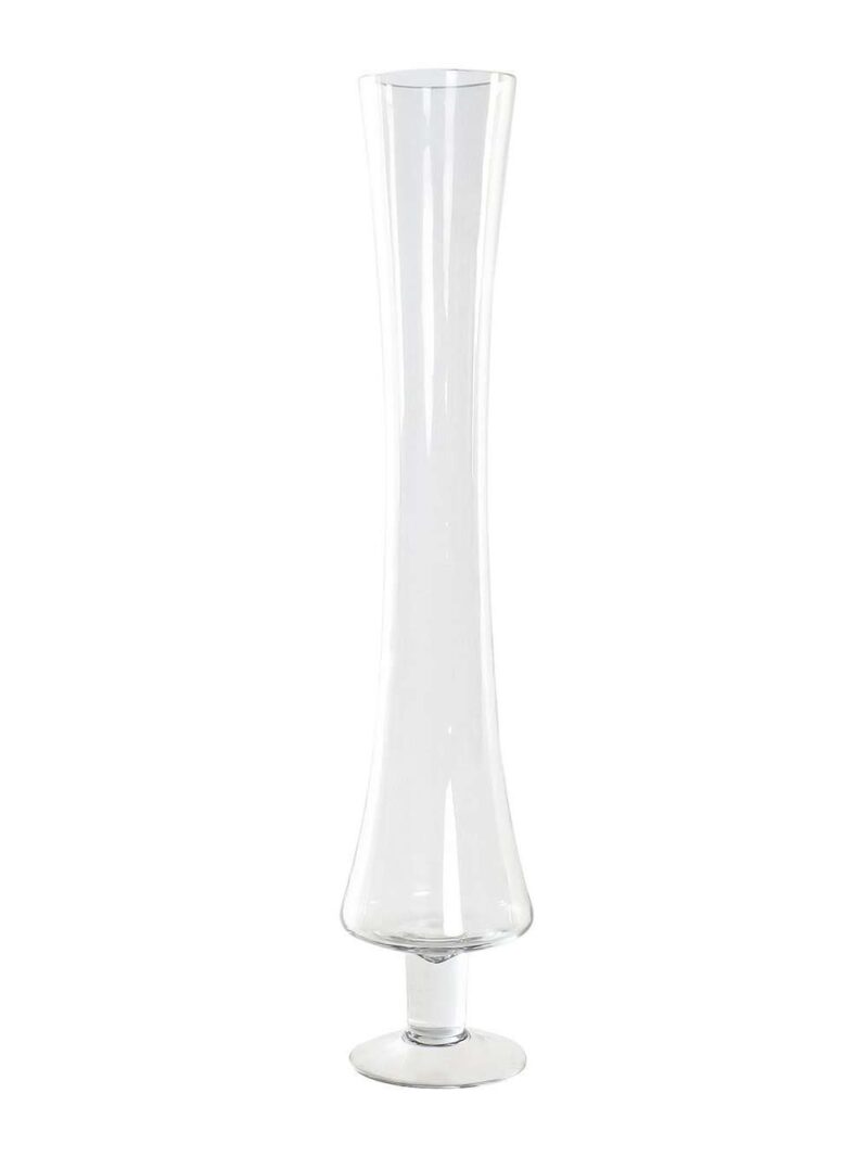 Vaso Monofiore In Cristallo Trasparente