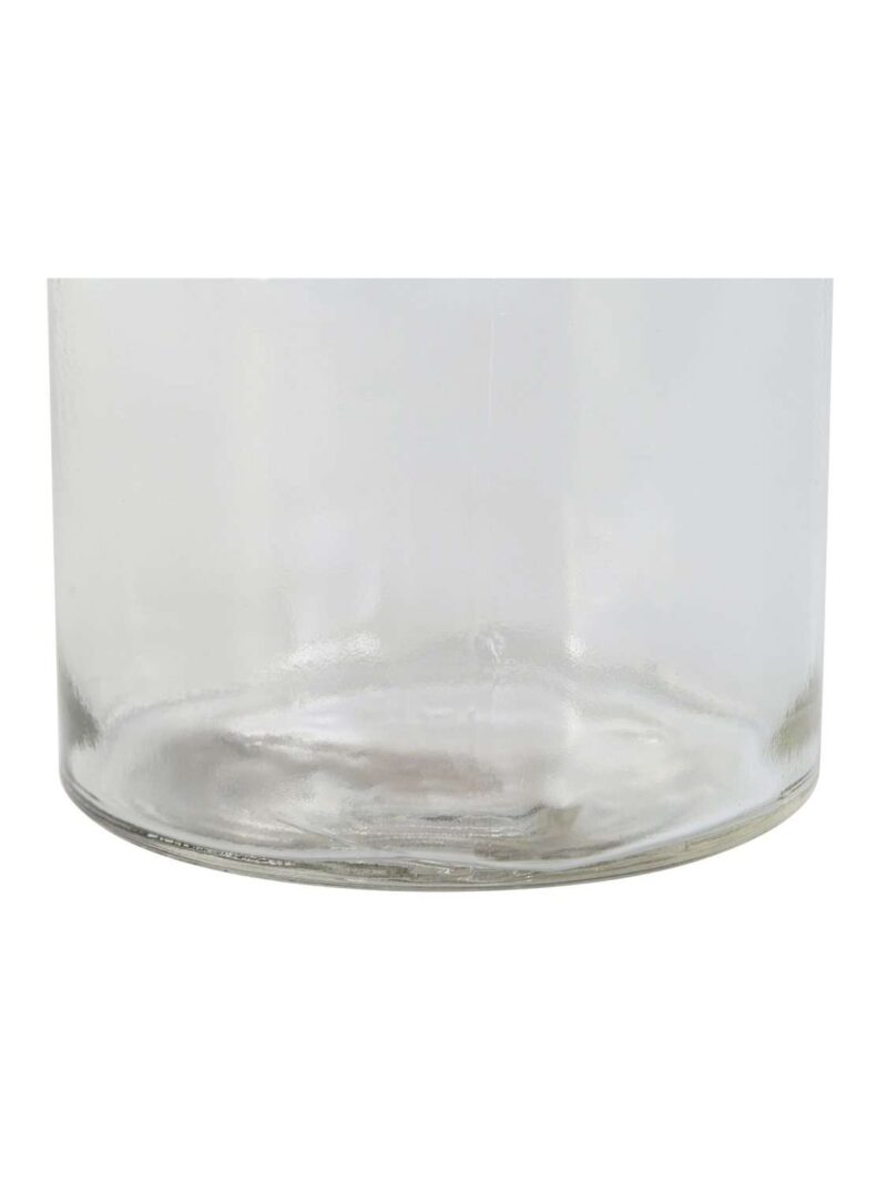 Vaso Giara In Vetro Riciclato Trasparente H43