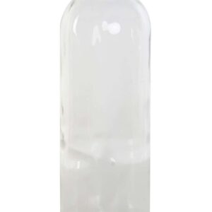 Vaso Giara in Vetro Riciclato Trasparente h43