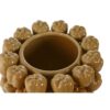 Vaso In Ceramica Beige Con Motivo Di Frutta H20